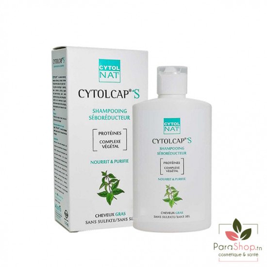 CYTOLNAT CYTOLCAP S SHAMPOOING SEBOREGULATEUR 200ML