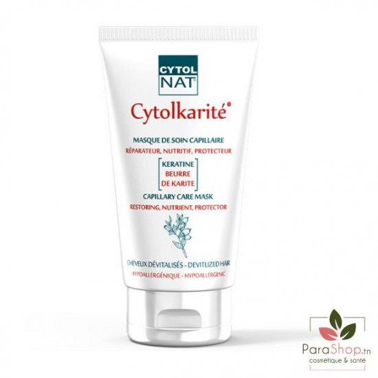 CYTOLNAT CYTOLKARITE MASQUE DE SOIN CAPILLAIRE 150ML