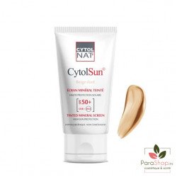 CYTOLNAT CYTOLSUN ECRAN MINERAL TEINTE SPF50+ BEIGE DORE CYTOLNAT CYTOLSUN ECRAN MINERAL TEINTE SPF50+ BEIGE DORE