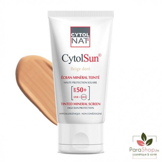 CYTOLNAT CYTOLSUN ECRAN MINERAL TEINTE SPF50+ BEIGE DORE
