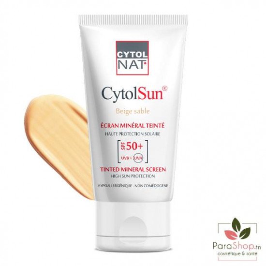 CYTOLNAT CYTOLSUN ECRAN MINERAL TEINTE SPF50+ BEIGE SABLE