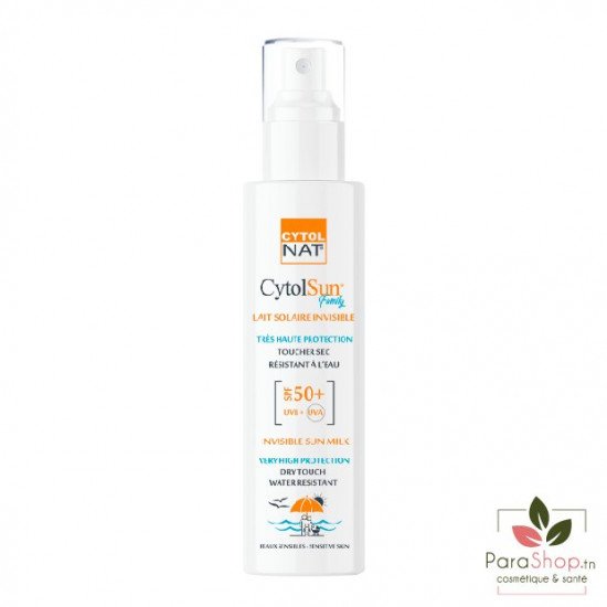 CYTOLNAT Cytolsun Family Lait Solaire Invisible 200ML