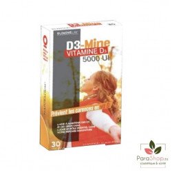 D3 MINE VITAMINE D3 5000UI 30 GELULES D3 MINE VITAMINE D3 5000UI 30 GELULES