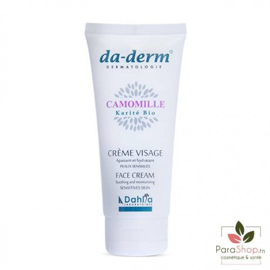 DA DERM CREME VISAGE A LA CAMOMILLE 100ML DA DERM CREME VISAGE A LA CAMOMILLE 100ML