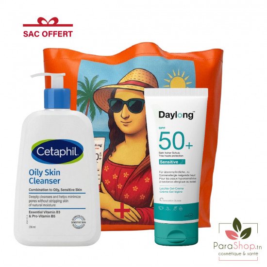 Daylong & Cetaphil Pack Sun Protection - Peau Mixte A Grasse