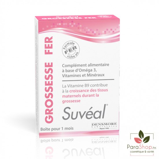 SUVEAL GROSSESSE FER 30 CAPSULES