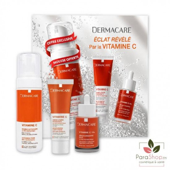 DERMACARE COFFRET ECLAT REVELE PAR LA VITAMINE C DERMACARE COFFRET ECLAT REVELE PAR LA VITAMINE C