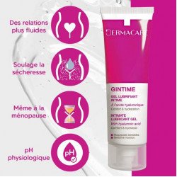 DERMACARE GINTIME GEL LUBRIFIANT INTIME 50ML DERMACARE GINTIME GEL LUBRIFIANT INTIME 50ML