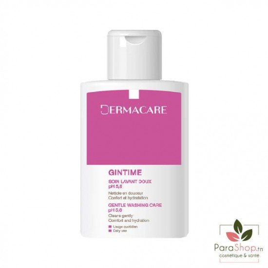 DERMACARE GINTIME Soin Toilette Intime pH 5,8 100ML DERMACARE GINTIME Soin Toilette Intime pH 5,8 100ML