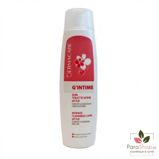 DERMACARE G’INTIME Soin Toilette Intime pH 5,8 200ML