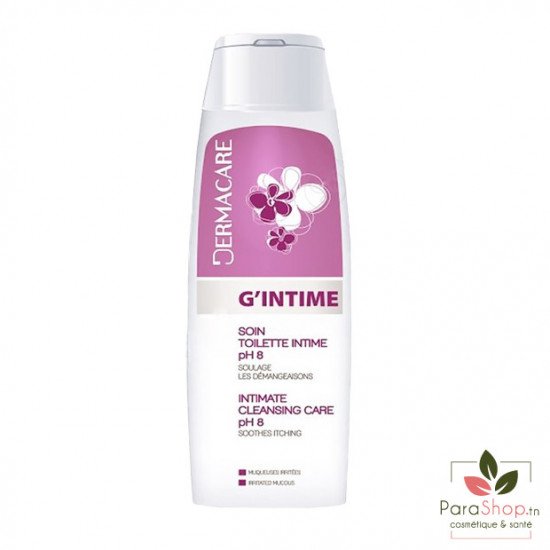 DERMACARE G’INTIME Soin Toilette Intime pH 8 200ML