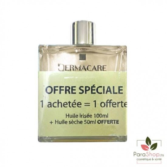 DERMACARE PACK Huile Seche Irisee 100ML+ Huile Seche 50ML DERMACARE PACK Huile Seche Irisee 100ML+ Huile Seche 50ML