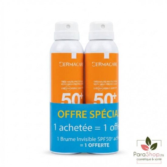 DERMACARE Pack Photosun Brume Invisible SPF50 + 1 Offerte DERMACARE Pack Photosun Brume Invisible SPF50 + 1 Offerte