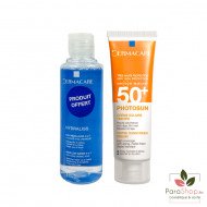 DERMACARE PACK PHOTOSUN Creme Teintee Peaux Normales à Seches  1.5 + Eau Micellaire 170ML OFFERTE