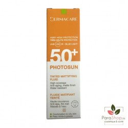 DERMACARE PHOTOSUN FLUIDE MATIFIANT TEINTE 1.5