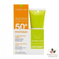 DERMACARE PHOTOSUN PACK FLUIDE MATIFIANT TEINTE 01 + Gel Purifiant 50ML OFFERT DERMACARE PHOTOSUN PACK FLUIDE MATIFIANT TEINTE 01 + Gel Purifiant 50ML OFFERT