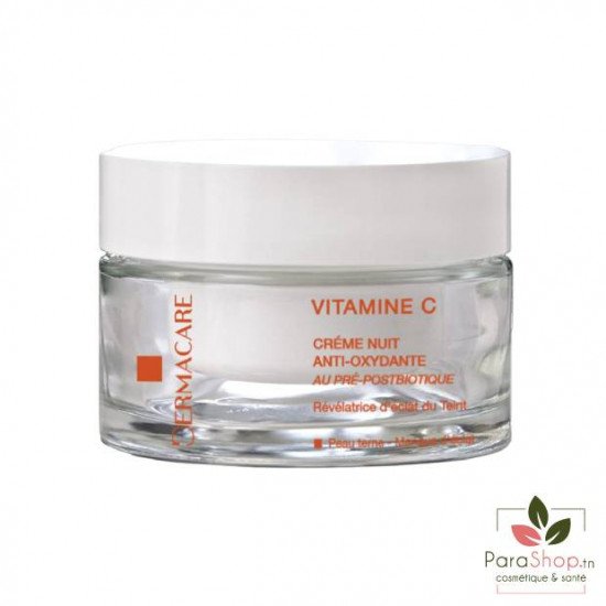 DERMACARE VITAMINE C CREME DE NUIT ECLAT 50ML DERMACARE VITAMINE C CREME DE NUIT ECLAT 50ML