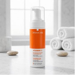 DERMACARE VITAMINE C MOUSSE NETTOYANTE 150ML