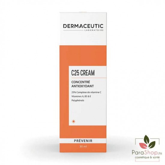 DERMACEUTIC C25 CREAM CONCENTRE ANTIOXYDANT 30ML DERMACEUTIC C25 CREAM CONCENTRE ANTIOXYDANT 30ML