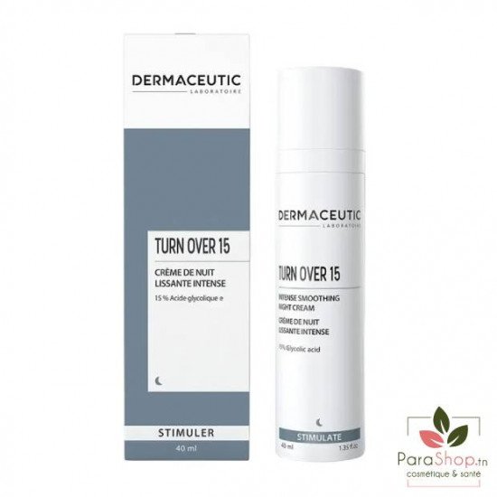 DERMACEUTIC TURN OVER 15 Creme de Nuit Lissante Intense 40ML