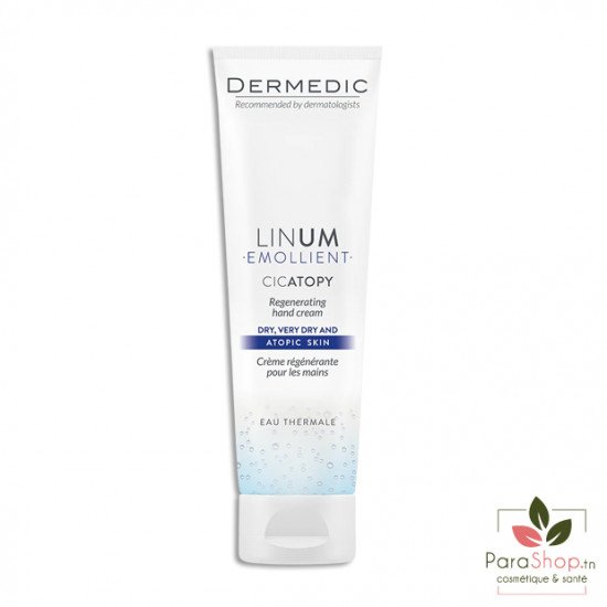 DERMEDIC CICATOPY LINUM EMOLLIENT Crème Mains 