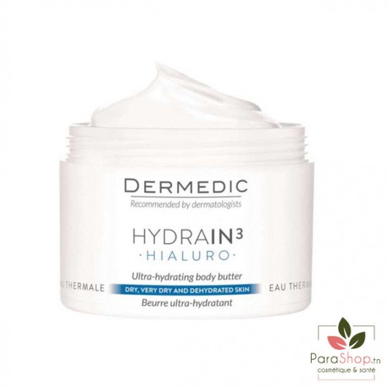 DERMEDIC HYDRAIN 3 HIALURO BEURRE ULTRA HYDRATANT 225ML