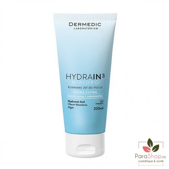 DERMEDIC Hydrain 3 Gel Nettoyant 200ML