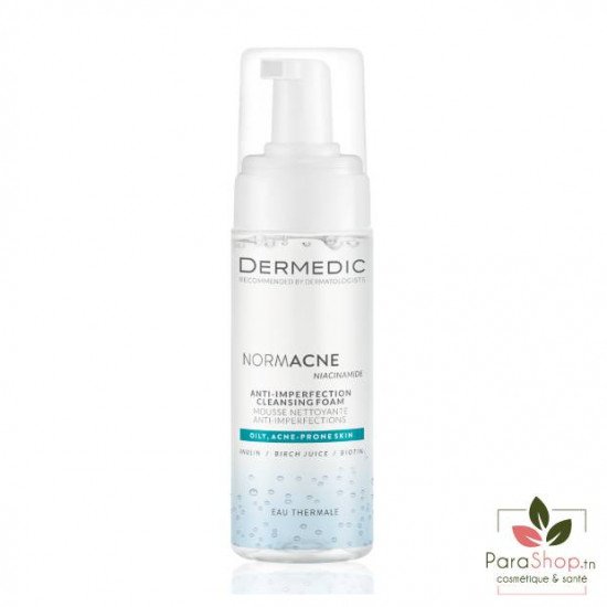 DERMEDIC NORMACNE MOUSSE NETTOYANTE ANTI IMPERFECTIONS 170ML