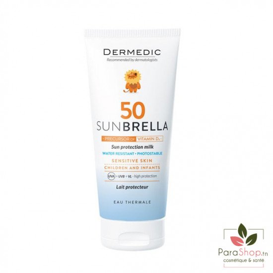 DERMEDIC SUNBRELLA Baby Lotion solaire minérale SPF50+ 50ML