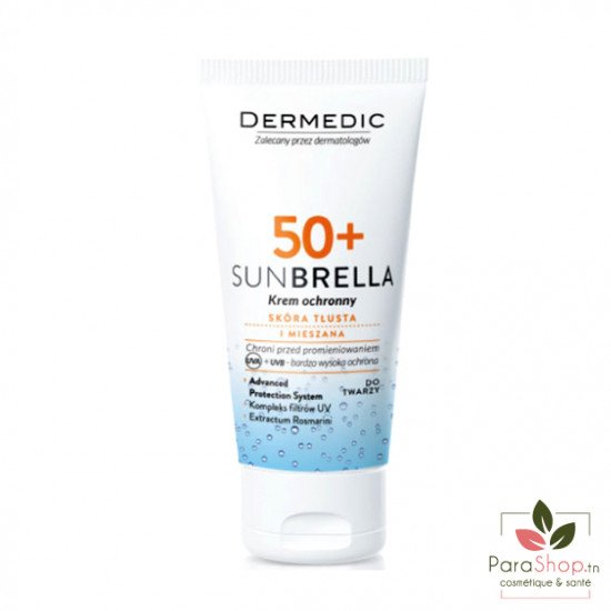 DERMEDIC SUNBRELLA Creme Peaux Mixtes à Grasses SPF50+ DERMEDIC SUNBRELLA Creme Peaux Mixtes à Grasses SPF50+