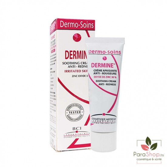 DERMO SOINS DERMINE CREME APAISSANTE ANTI ROUGEURS 