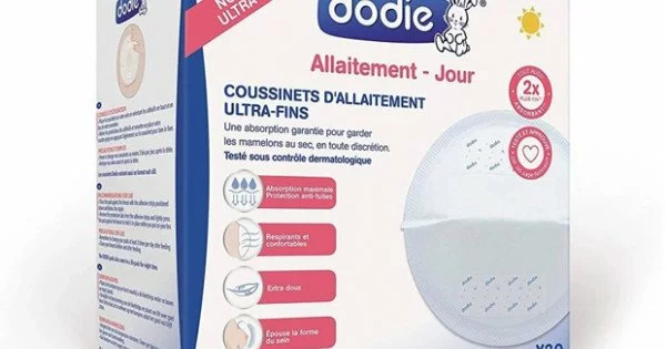 Dodie Coussinets D'allaitement Jour Ultra Fins 30 Pièces main image 1