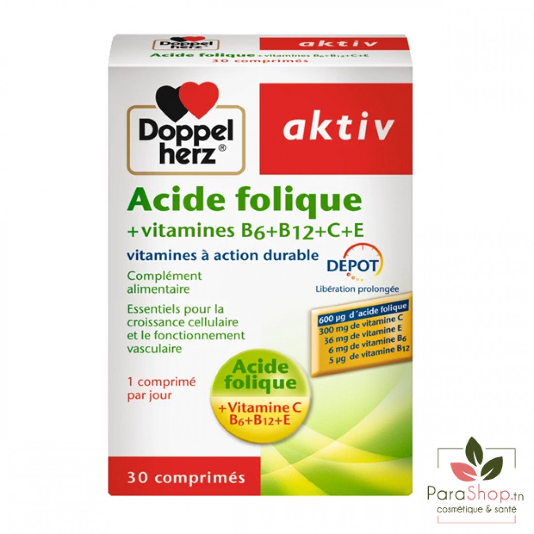 AKTIV ACIDE FOLIQUE 30 COMPRIMES — free download