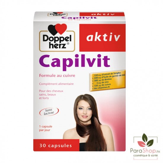 AKTIV CAPILVIT AU CUIVRE 30 COMPRIMES