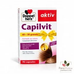 AKTIV CAPILVIT AU CUIVRE 90 COMPRIMES ( 60 + 30 GRATUITS )