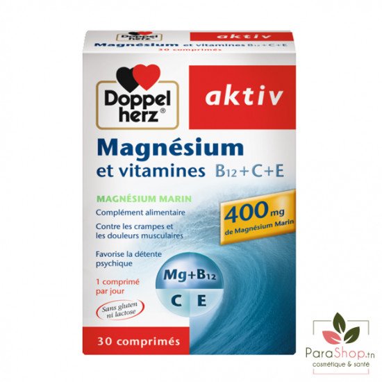 AKTIV MAGNESIUM ET VITAMINES 30 COMPRIMES