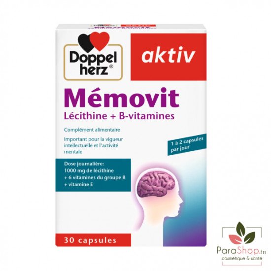 AKTIV MEMOVIT - 30 GELLULES AKTIV MEMOVIT - 30 GELLULES