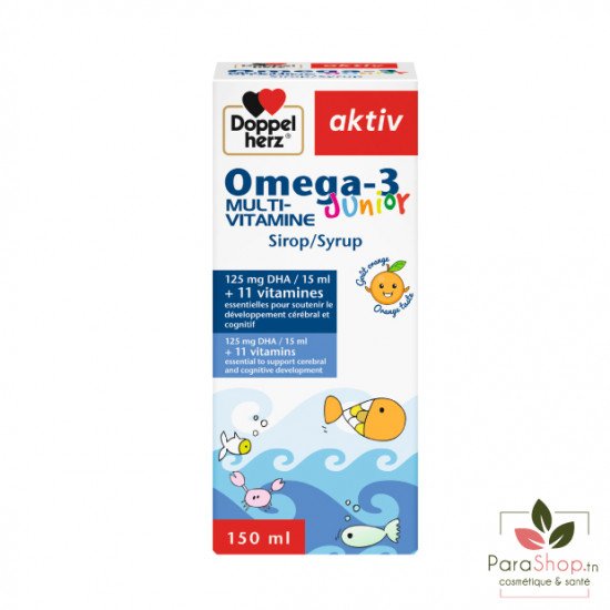 AKTIV Omega 3 Junior Multivitamine Sirop 150ML