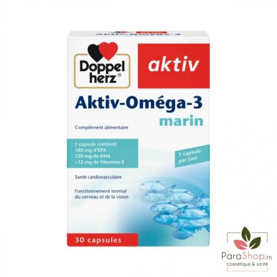 AKTIV OMEGA 3 MARIN 30 Capsules AKTIV OMEGA 3 MARIN 30 Capsules