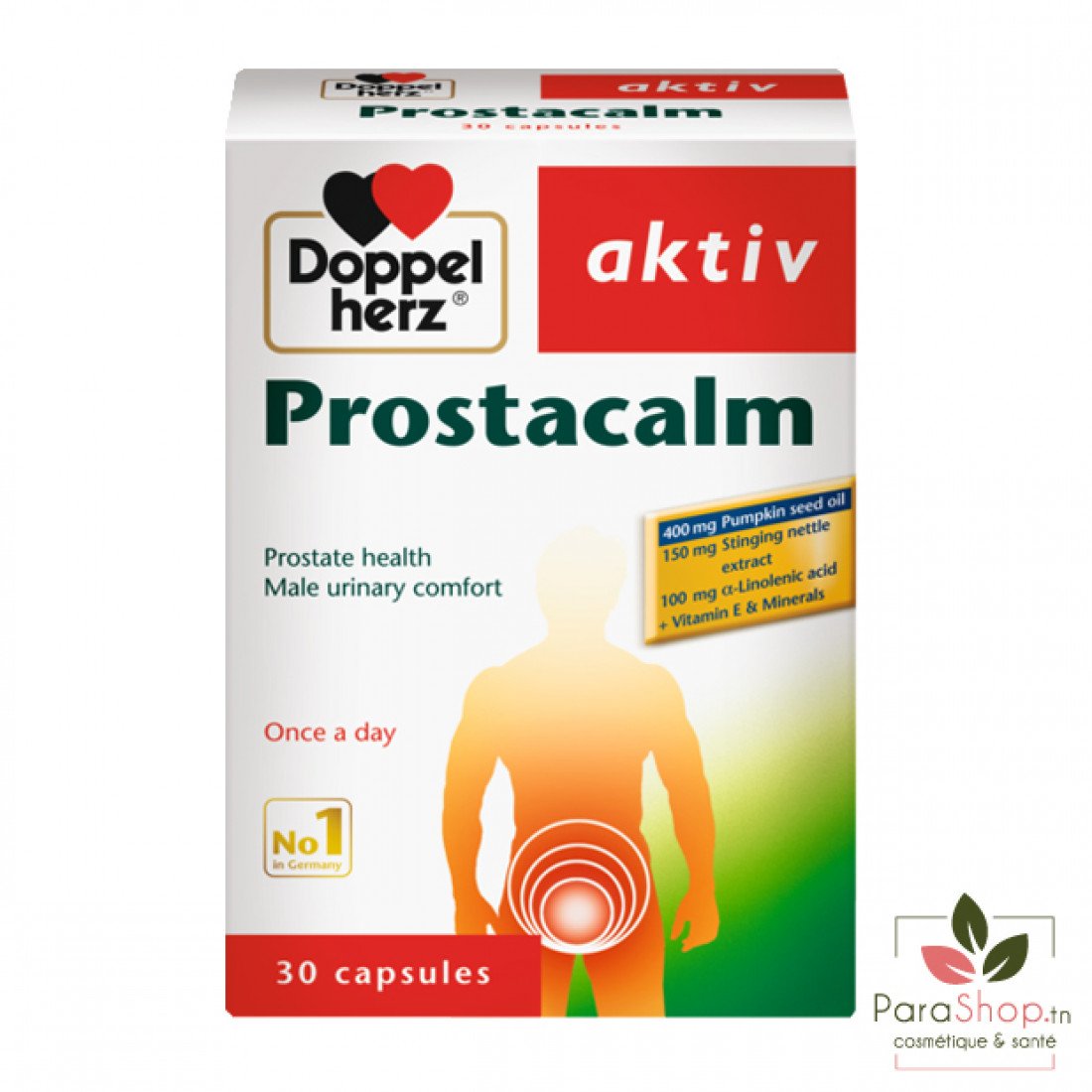 Prostatricum PLUS - Complément Alimentaire Pour Le Soutien De La Prostate - 30 Gélules