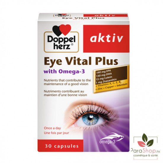 AKTIV Vital yeux + Omega 3 30 GELULES