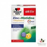 AKTIV Zinc + Histidine + Vitamine C 30 Comprimes AKTIV Zinc + Histidine + Vitamine C 30 Comprimes