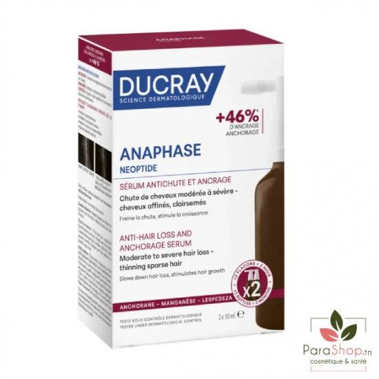DUCRAY ANAPHASE NEOPTIDE SERUM ANTICHUTE ET ANCRAGE 2X50ML DUCRAY ANAPHASE NEOPTIDE SERUM ANTICHUTE ET ANCRAGE 2X50ML