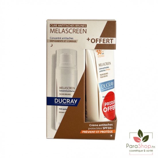 DUCRAY DUO MELASCREEN Concentre antitaches + Creme anti taches SPF50+ 0FFERTE DUCRAY DUO MELASCREEN Concentre antitaches + Creme anti taches SPF50+ 0FFERTE