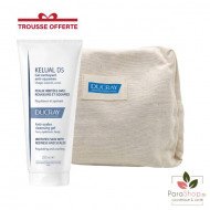 DUCRAY KELUAL DS GEL NETTOYANT ANTI SQUAMES 200ML + Trousse Offerte