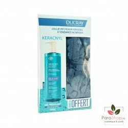 DUCRAY KERACNYL PACK GEL MOUSSANT 400ML + BANDEAU OFFERT