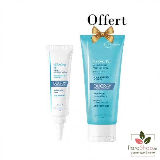 DUCRAY PACK KERACNYL PP+ + GEL MOUSSANT 100ML OFFERT - BF 2025 DUCRAY PACK KERACNYL PP+ + GEL MOUSSANT 100ML OFFERT - BF 2025
