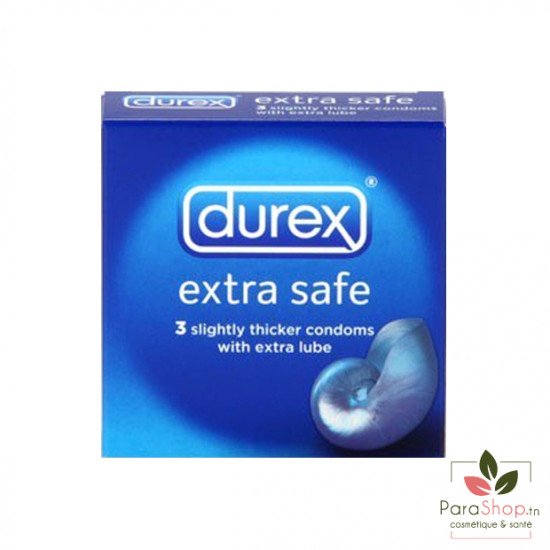 DUREX EXTRA SAFE 3 Preservatifs