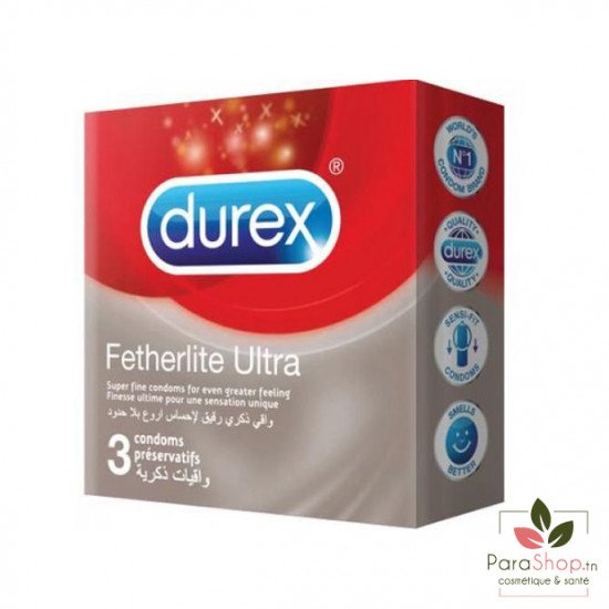 DUREX FETHERLITE ULTRA - 3 Préservatifs