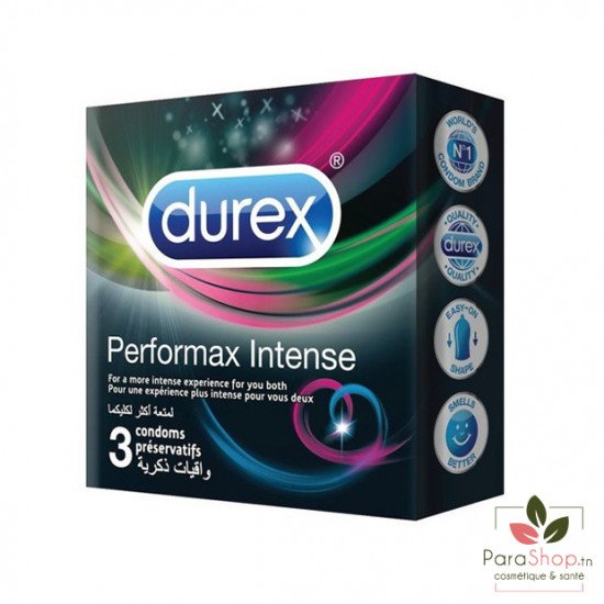 Durex Performax Intense - 3 Préservatifs